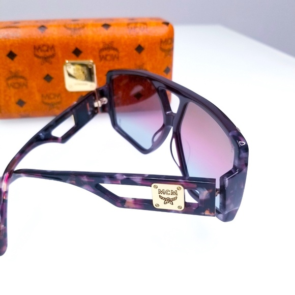 NWT MCM 671S-613WINE MARBLE SUNGLASSES - Picture 4 of 4